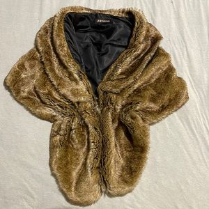 Faux Fur Shawl